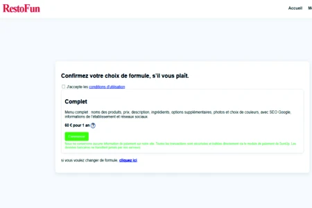 Paiement sécurisé